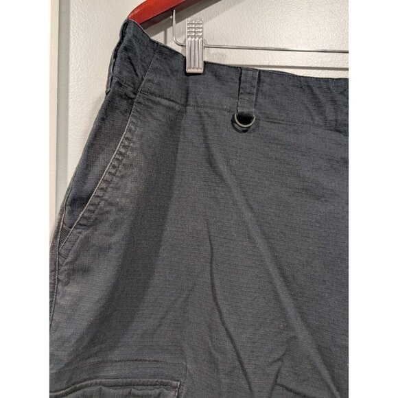 Nike SB Kearny Cargo Pants Men's Sz 38 Black Skate Ripstop Straight Leg - Picture 5 of 16